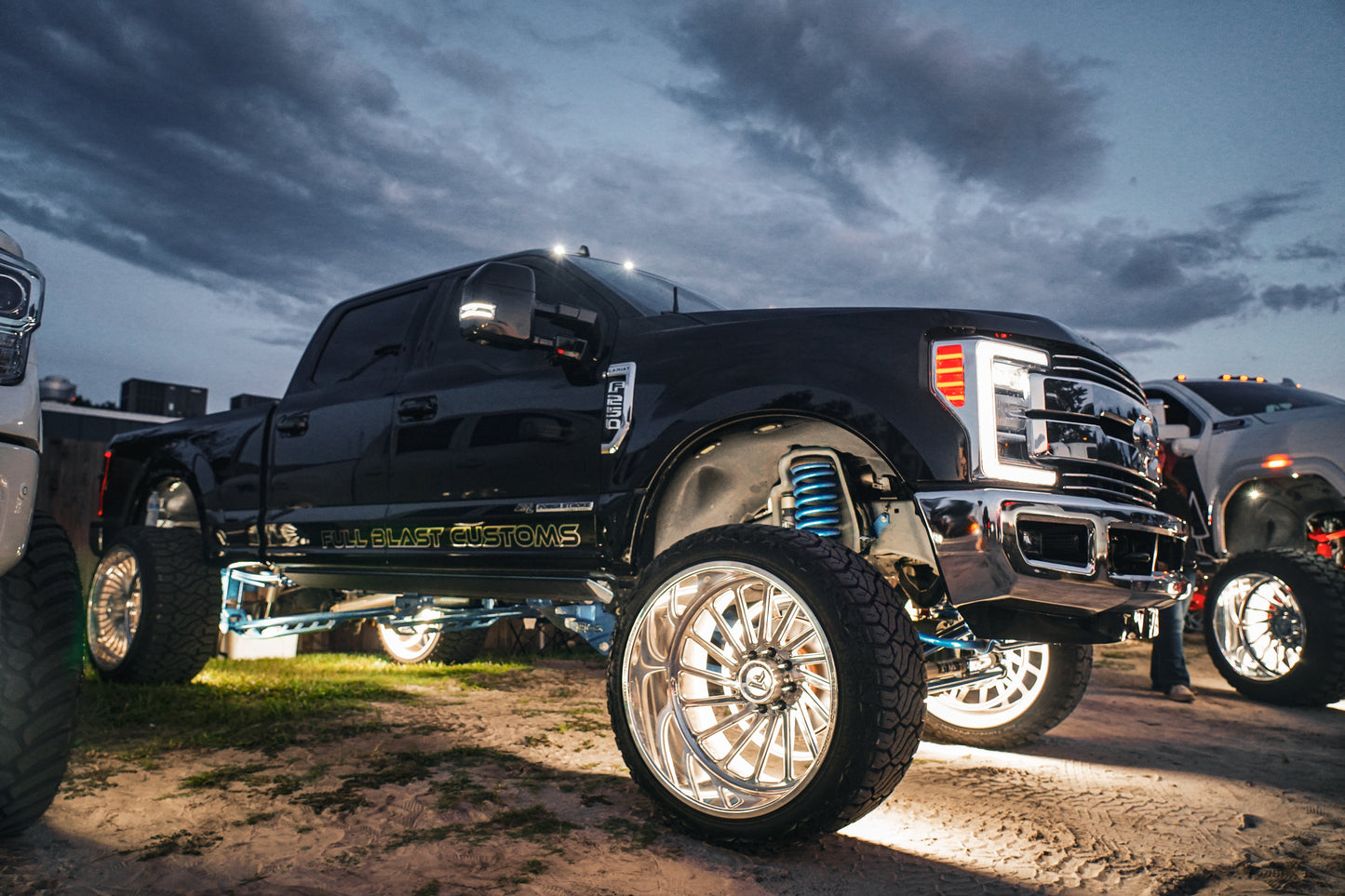 8 Row LED High Intensity Wheel Ring Lights