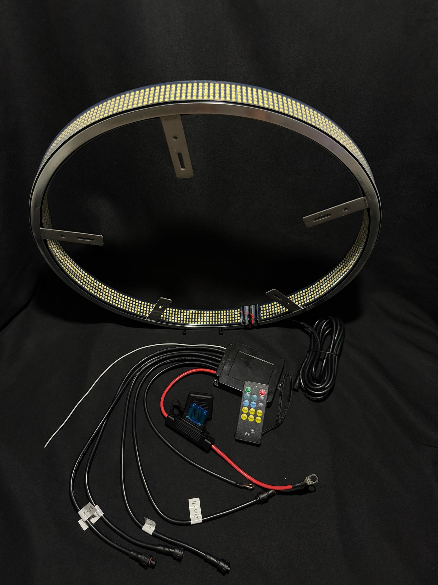 8 Row LED High Intensity Wheel Ring Lights