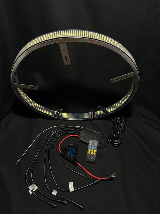 10 Row 17in Ring LED Wheel Ring Light