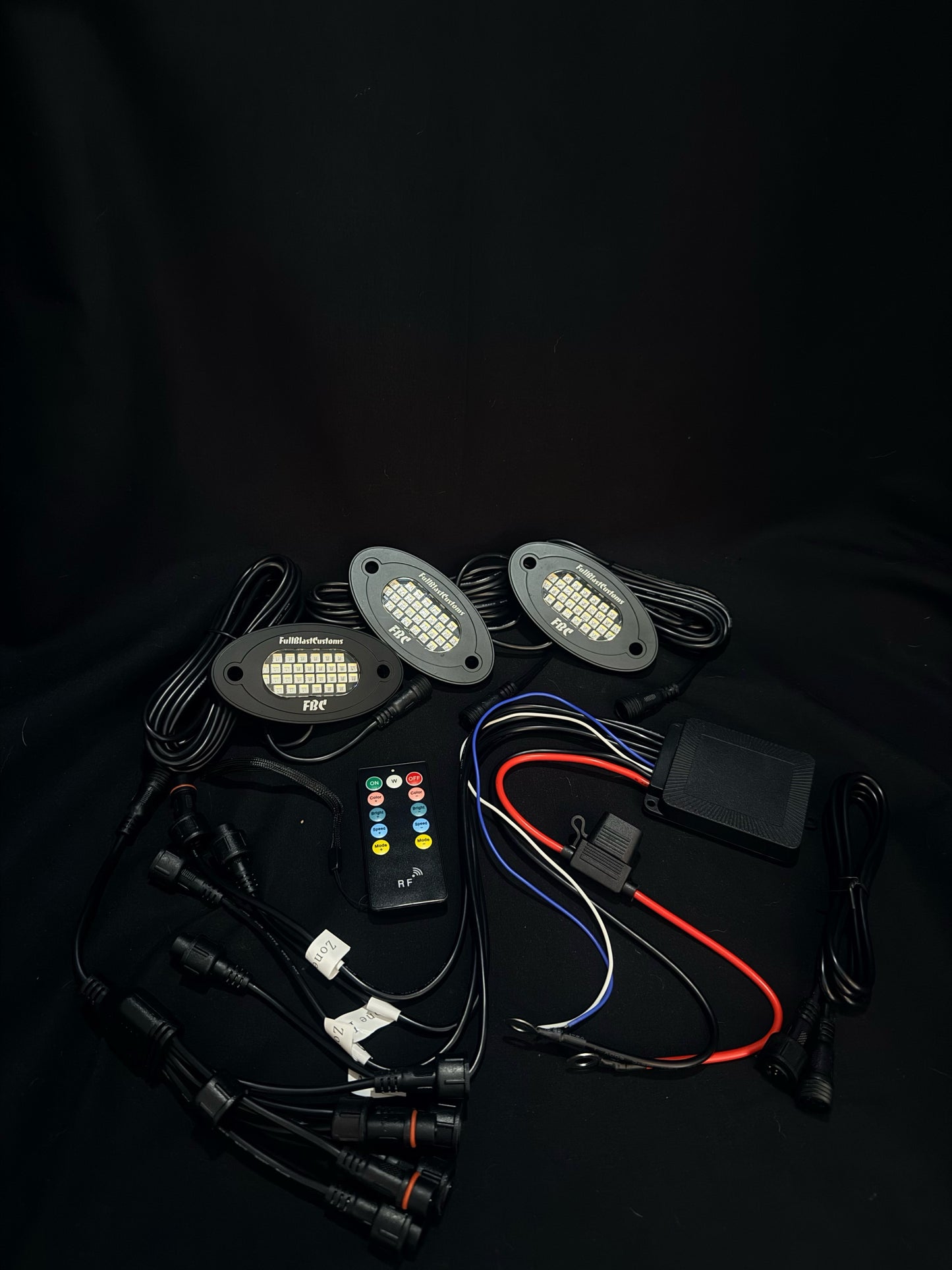 RGBW Rock Lights High Intensity