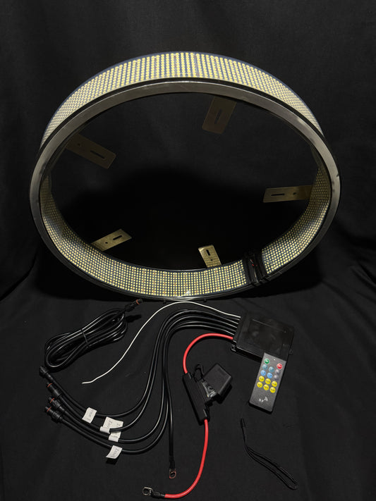 20 Row 17in Ring LED Wheel Light