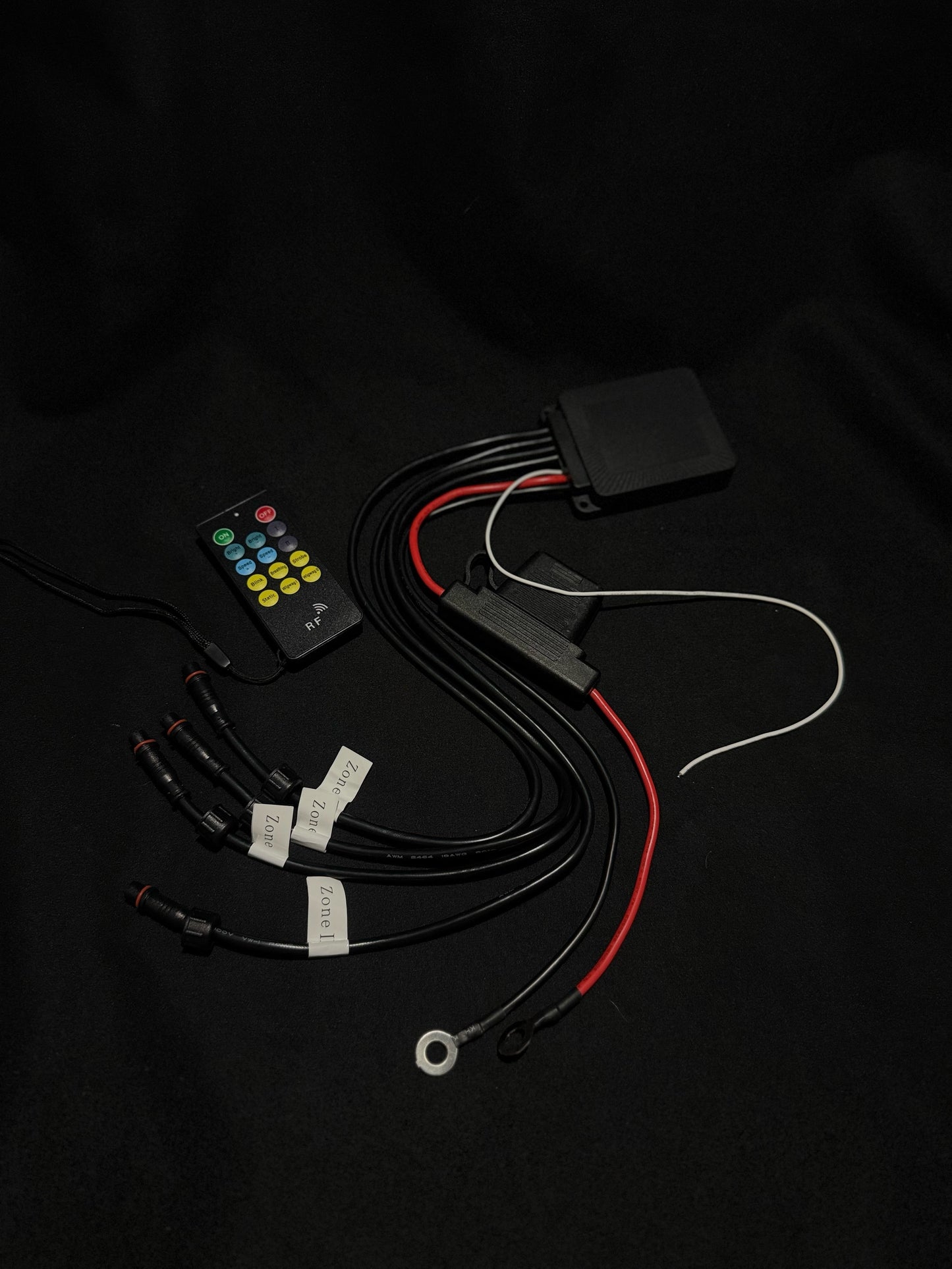 5 Row 17" Diameter LED Wheel Ring Light