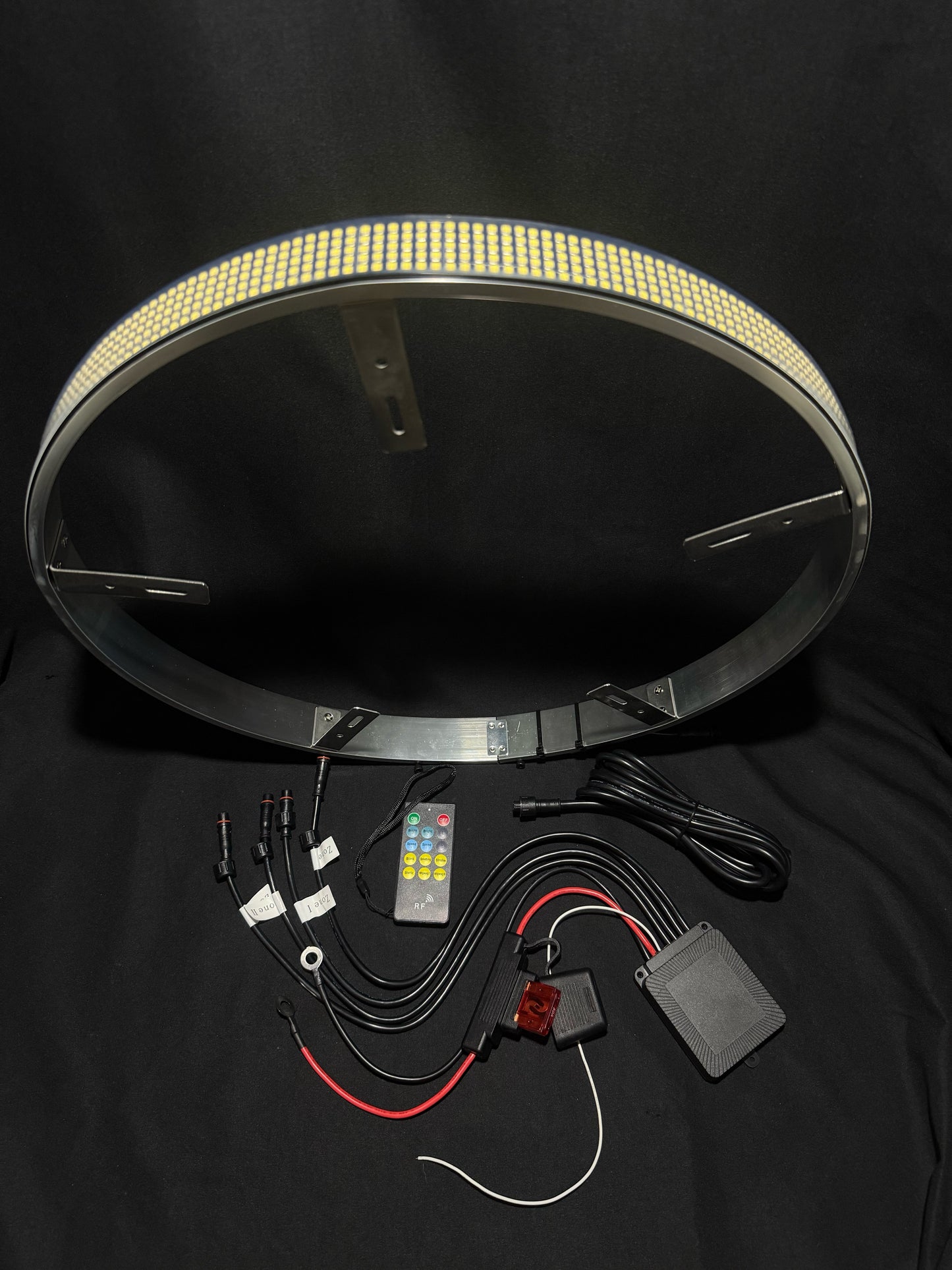 5 Row 17" Diameter LED Wheel Ring Light