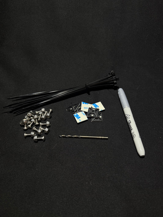 Wheel light Install kit